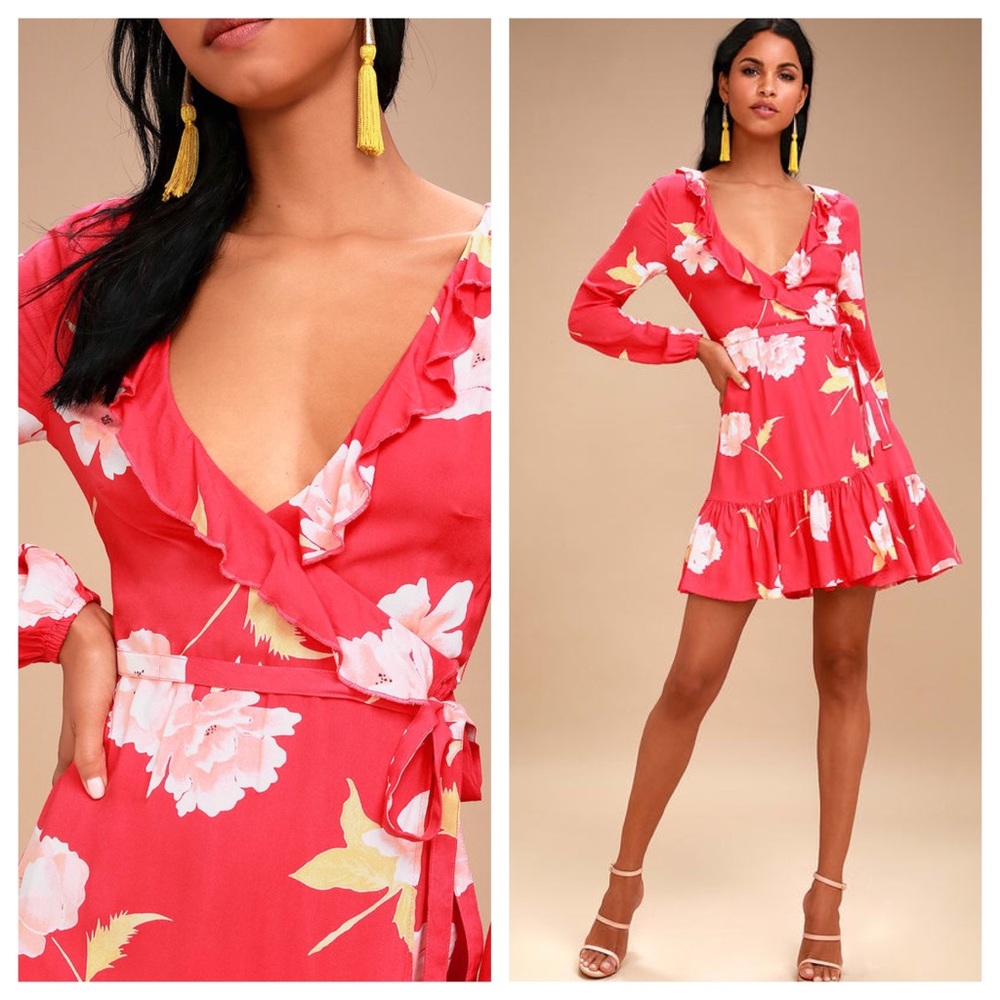 BILLABONG NWT | Hibiscus Wrap Dress | XS
